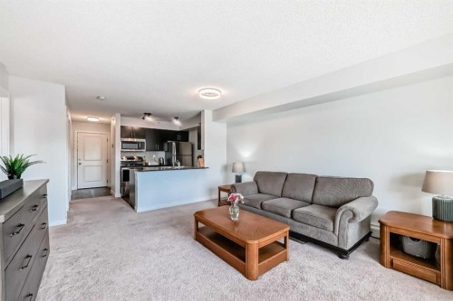 2411-81 Legacy Boulevard Se, Calgary, AB - Indoor Photo Showing Living Room