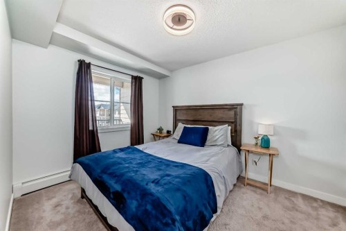 2411-81 Legacy Boulevard Se, Calgary, AB - Indoor Photo Showing Bedroom