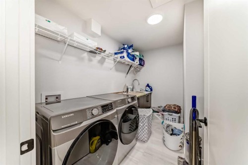 82 Waterford Crescent, Chestermere, AB - Indoor Photo Showing Laundry Room