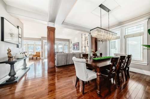 22 Angle Street Sw, Calgary, AB - Indoor Photo Showing Dining Room