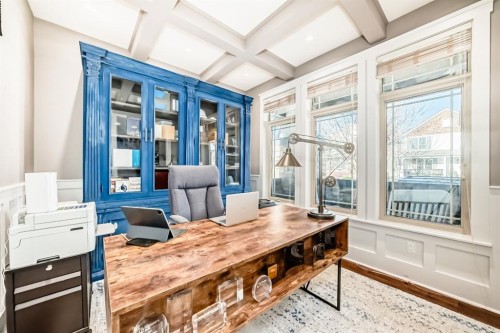 22 Angle Street Sw, Calgary, AB - Indoor Photo Showing Office