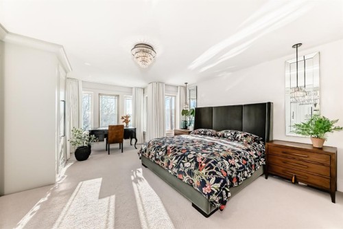 22 Angle Street Sw, Calgary, AB - Indoor Photo Showing Bedroom