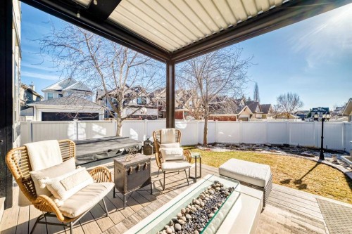 22 Angle Street Sw, Calgary, AB - Outdoor With Deck Patio Veranda