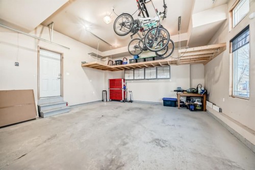 22 Angle Street Sw, Calgary, AB - Indoor Photo Showing Garage