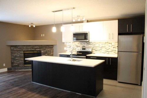 37 Chaparral Ridge Link Se, Calgary, AB - Indoor Photo Showing Kitchen With Upgraded Kitchen