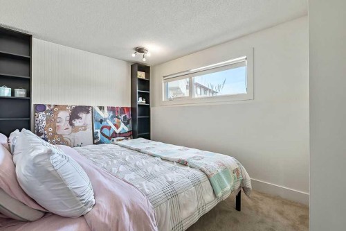 955 Cannock Road Sw, Calgary, AB - Indoor Photo Showing Bedroom