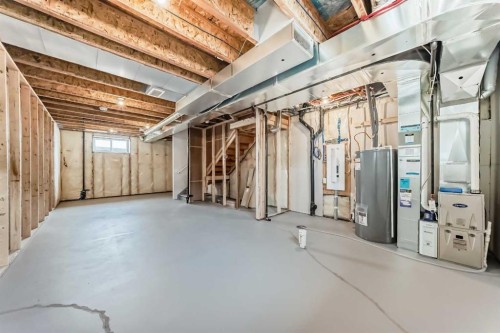 1328 Mahogany Boulevard Se, Calgary, AB - Indoor Photo Showing Basement