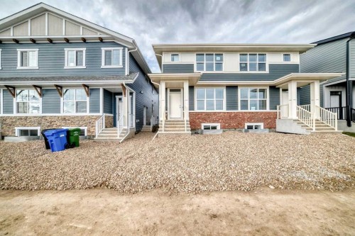 1328 Mahogany Boulevard Se, Calgary, AB - Outdoor With Facade