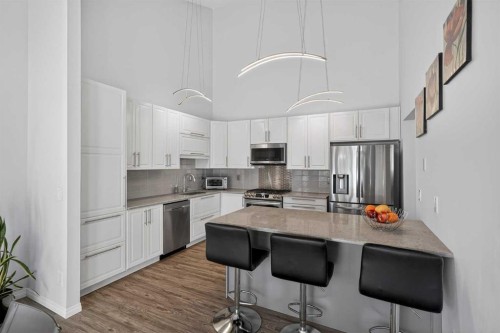 156 Sunlake Gardens Se, Calgary, AB - Indoor Photo Showing Kitchen With Upgraded Kitchen