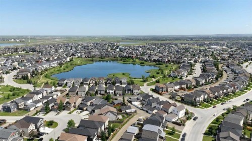 125 Copperpond Common Se, Calgary, AB - Outdoor With Body Of Water With View