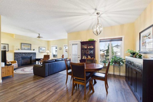 1910 High Park Circle Nw, High River, AB - Indoor With Fireplace