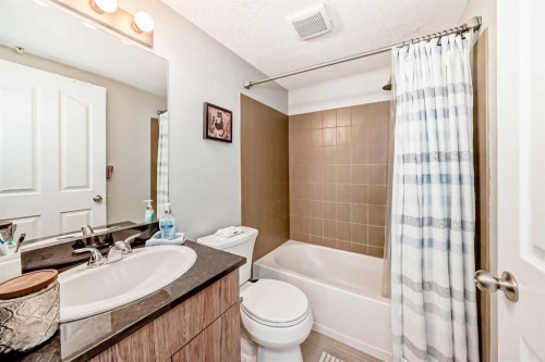 1305-403 Mackenzie Way Sw, Airdrie, AB - Indoor Photo Showing Bathroom