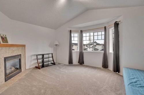 391 Millrise Square Sw, Calgary, AB - Indoor With Fireplace
