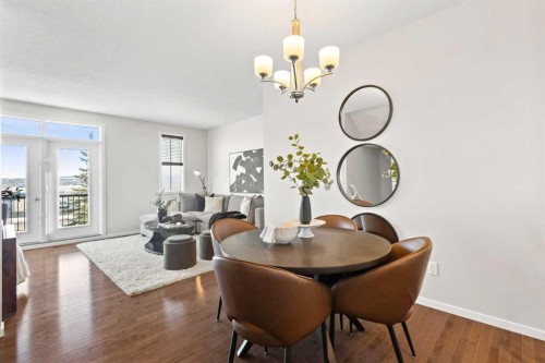 83 Evansview Gardens Nw, Calgary, AB - Indoor Photo Showing Dining Room