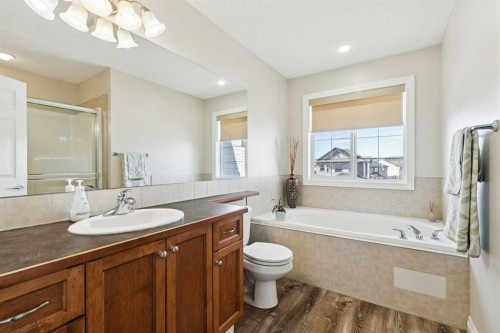 63 Westmount Circle, Okotoks, AB - Indoor Photo Showing Bathroom