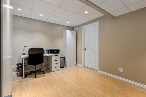 34 Arbour Crest Circle Nw, Calgary, AB - Indoor Photo Showing Office