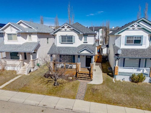 34 Arbour Crest Circle Nw, Calgary, AB - Outdoor With Deck Patio Veranda With Facade