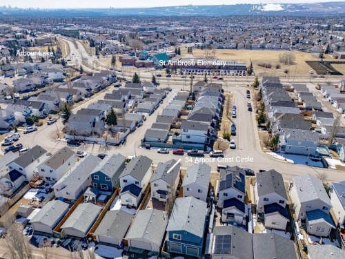 34 Arbour Crest Circle Nw, Calgary, AB - Outdoor With View