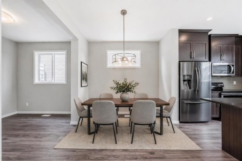 18 Willow Crescent, Okotoks, AB - Indoor Photo Showing Dining Room