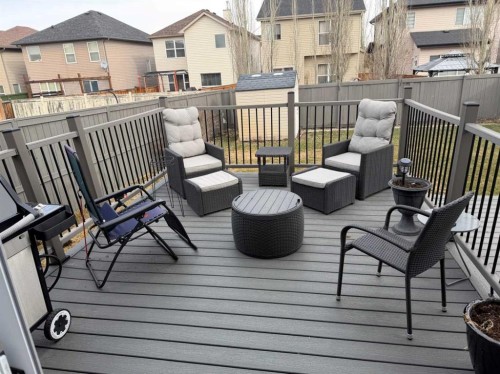 265 Bridlemeadows Common Sw, Calgary, AB - Outdoor With Deck Patio Veranda With Exterior