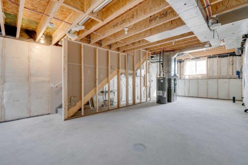 1273 Creekview Drive Sw, Calgary, AB - Indoor Photo Showing Basement