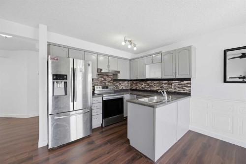 50 Saddleback Road Ne, Calgary, AB - Indoor Photo Showing Kitchen With Stainless Steel Kitchen