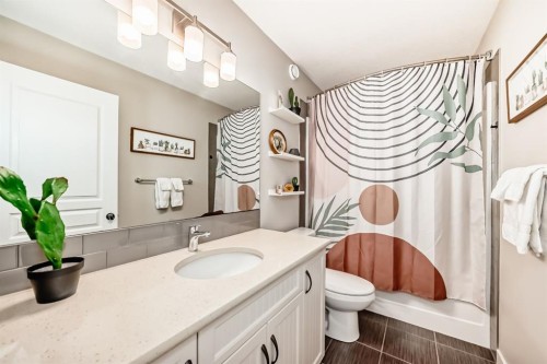 156 Masters Rise Se, Calgary, AB - Indoor Photo Showing Bathroom