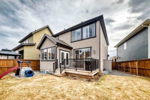 156 Masters Rise Se, Calgary, AB - Outdoor With Deck Patio Veranda With Exterior