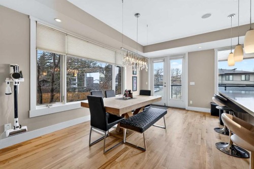 2718 19 Street Sw, Calgary, AB - Indoor Photo Showing Dining Room