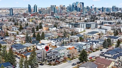 2718 19 Street Sw, Calgary, AB - Outdoor With View