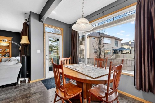 765 Qualicum Beach Bay, Chestermere, AB - Indoor Photo Showing Dining Room