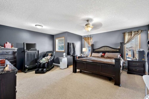 765 Qualicum Beach Bay, Chestermere, AB - Indoor Photo Showing Bedroom