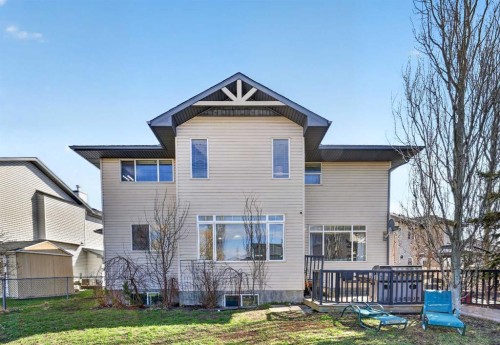 765 Qualicum Beach Bay, Chestermere, AB - Outdoor With Deck Patio Veranda With Exterior