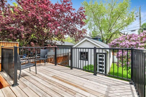 226 11 Street Nw, Calgary, AB - Outdoor With Deck Patio Veranda