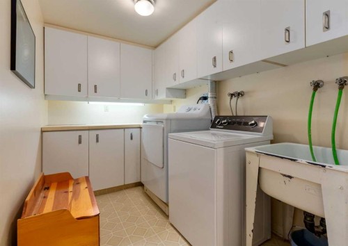 38 Spokane Street Sw, Calgary, AB - Indoor Photo Showing Laundry Room