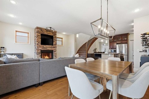 2517 21 Street Sw, Calgary, AB - Indoor Photo Showing Other Room With Fireplace