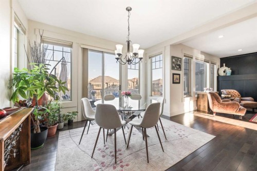 52 Aspen Summit Drive Sw, Calgary, AB - Indoor Photo Showing Dining Room
