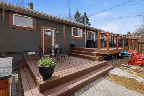 86 Warwick Drive Sw, Calgary, AB - Outdoor With Deck Patio Veranda With Exterior