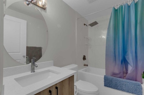 99 Dovercliffe Way Se, Calgary, AB - Indoor Photo Showing Bathroom