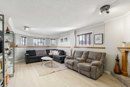 43 Elizabeth Way Se, Airdrie, AB - Indoor Photo Showing Living Room