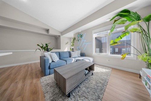 79 Sage Bluff Circle Nw, Calgary, AB - Indoor Photo Showing Living Room