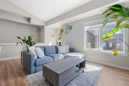 79 Sage Bluff Circle Nw, Calgary, AB - Indoor Photo Showing Living Room