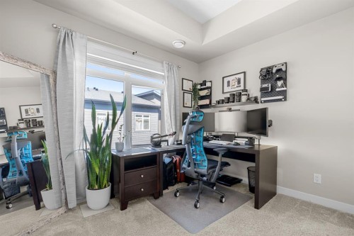79 Sage Bluff Circle Nw, Calgary, AB - Indoor Photo Showing Office