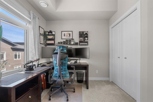 79 Sage Bluff Circle Nw, Calgary, AB - Indoor Photo Showing Office