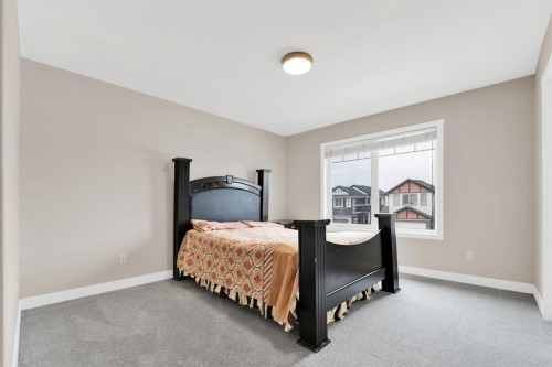 360 Saddlemont Boulevard Ne, Calgary, AB - Indoor Photo Showing Bedroom
