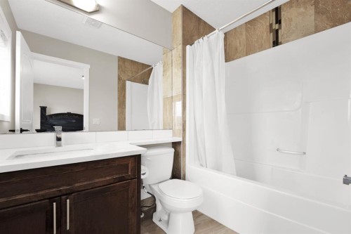 360 Saddlemont Boulevard Ne, Calgary, AB - Indoor Photo Showing Bathroom