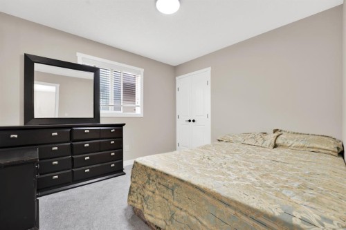 360 Saddlemont Boulevard Ne, Calgary, AB - Indoor Photo Showing Bedroom