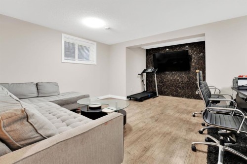 360 Saddlemont Boulevard Ne, Calgary, AB - Indoor Photo Showing Living Room