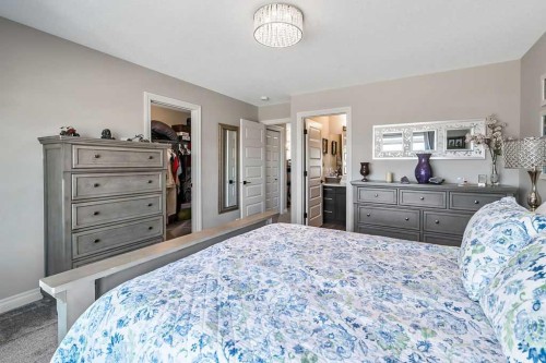 91 Wolf Hollow Park Se, Calgary, AB - Indoor Photo Showing Bedroom