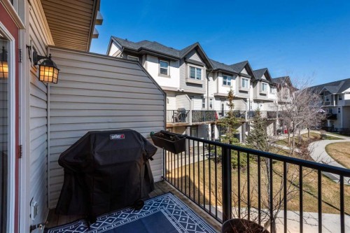 173 New Brighton Point Se, Calgary, AB - Outdoor With Balcony With Exterior